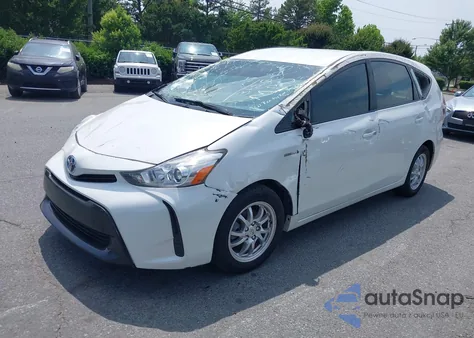 2016 Toyota Prius V Two из США, поврежденный, VIN JTDZN3EU9GJ042998